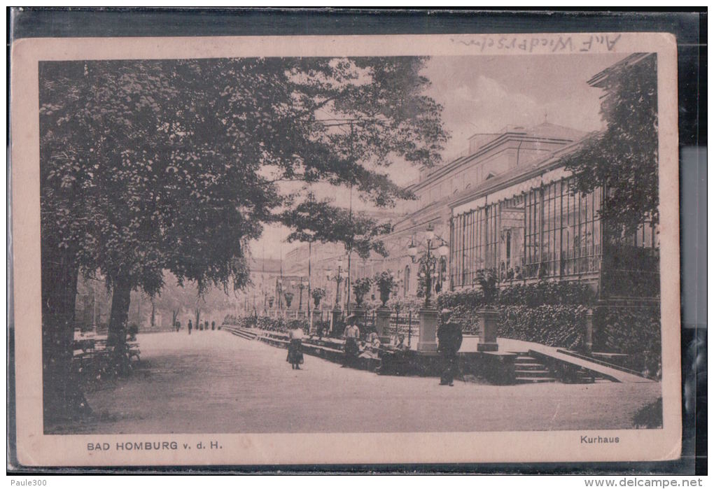 Bad Homburg Vor Der Höhe - Kurhaus - 1917 - Bad Homburg