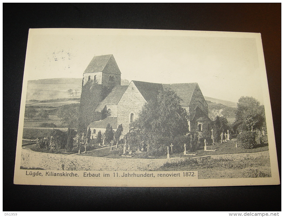 LÜDGE KILIANSKIRCHE Erbaut Im 11. JAHRHUNDERT Renoviert 1872 Nach DÜSSELDORF - Luedge