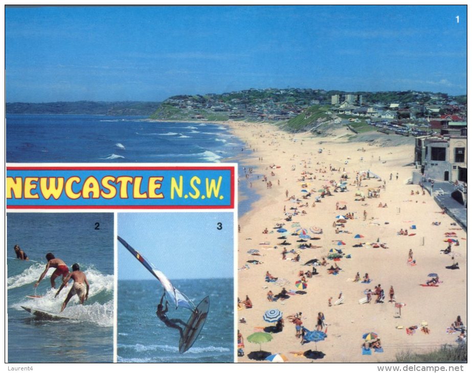 (335) Australia - NSW - Newcastle Beach + Special Postmark For NORPEX 91 Expo - Newcastle