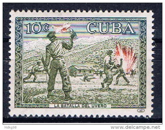 C+ Kuba 1960 Mi 635 Mnh Revolution - Nuovi