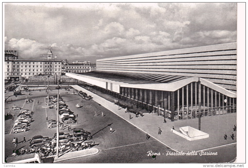 1960 PIAZZALE DELLA STAZIONE - Stazione Termini