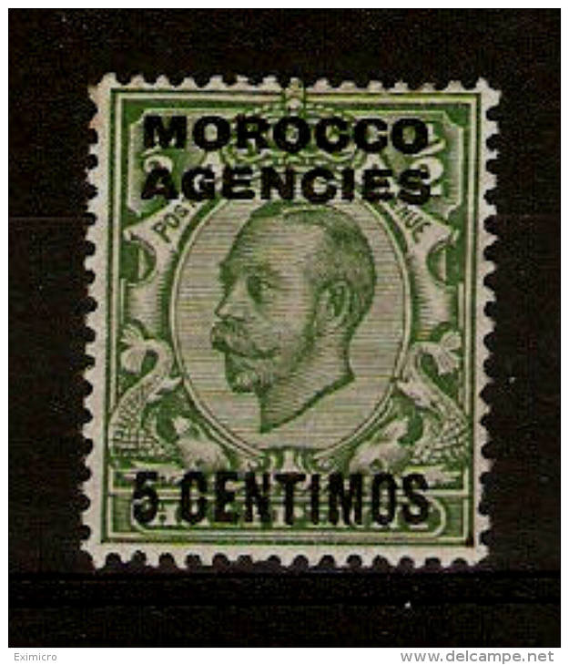 MOROCCO AGENCIES1912 5c On ½d SG 126  MOUNTED MINT Cat £4.25 - Bureaux Au Maroc / Tanger (...-1958)