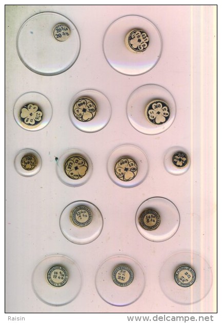 14 Verres De Montre  Gousset Anciens   Différents Plts Et Bombés TBE - Orologi Da Polso