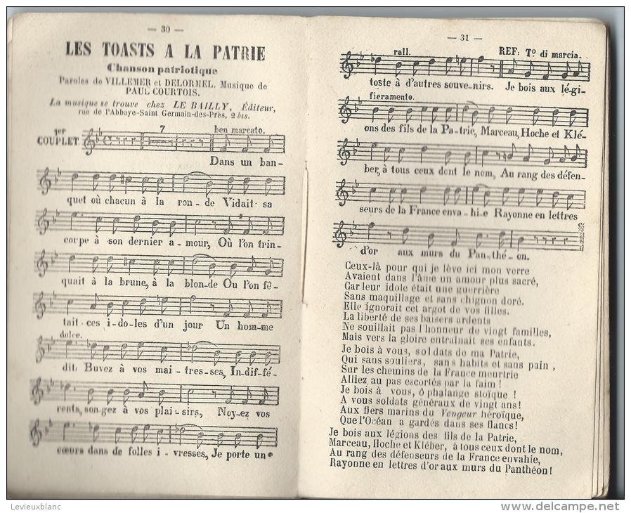 Almanach de la Nouvelle Chanson / Calendrier/Chansons de conscrits patriotiques de Casernes / Le Bailly/ 1883     PART23