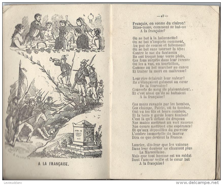 Almanach de la Nouvelle Chanson / Calendrier/Chansons de conscrits patriotiques de Casernes / Le Bailly/ 1883     PART23