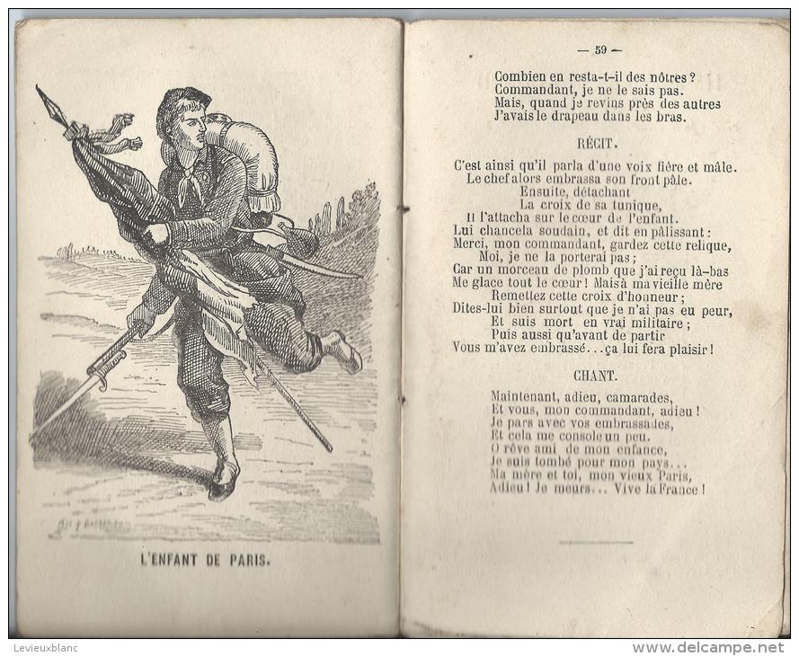 Almanach de la Nouvelle Chanson / Calendrier/Chansons de conscrits patriotiques de Casernes / Le Bailly/ 1883     PART23