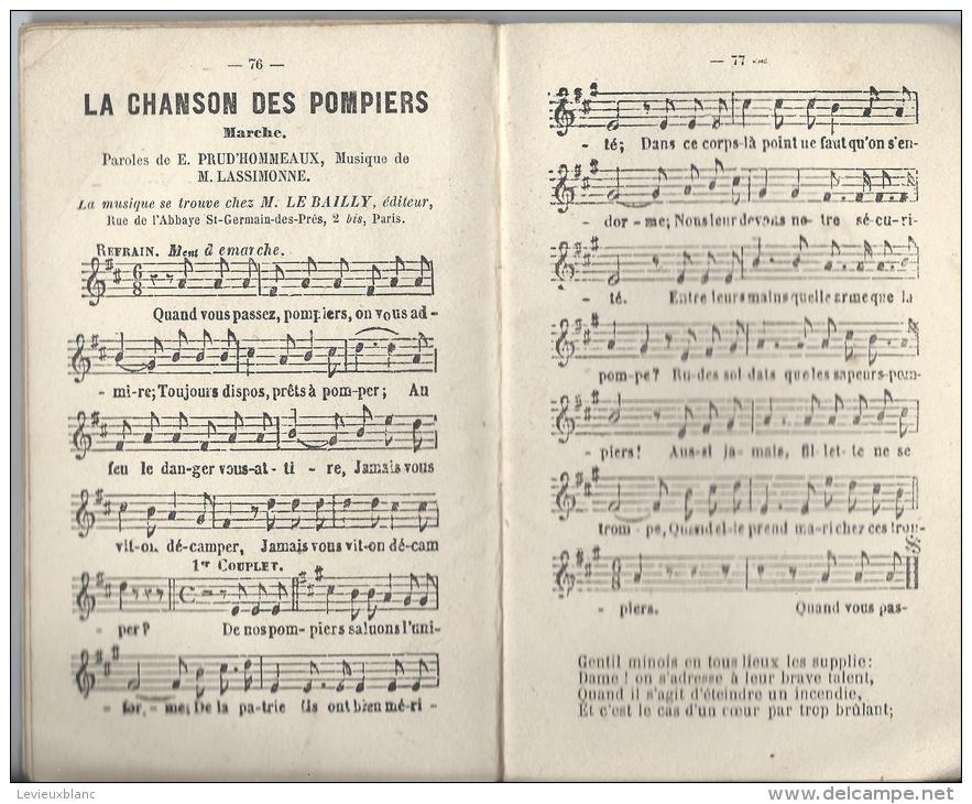 Almanach de la Nouvelle Chanson / Calendrier/Chansons de conscrits patriotiques de Casernes / Le Bailly/ 1883     PART23