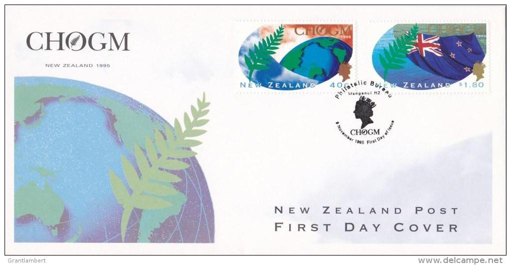 New Zealand 1995 CHOGM Heads Of Government FDC - FDC