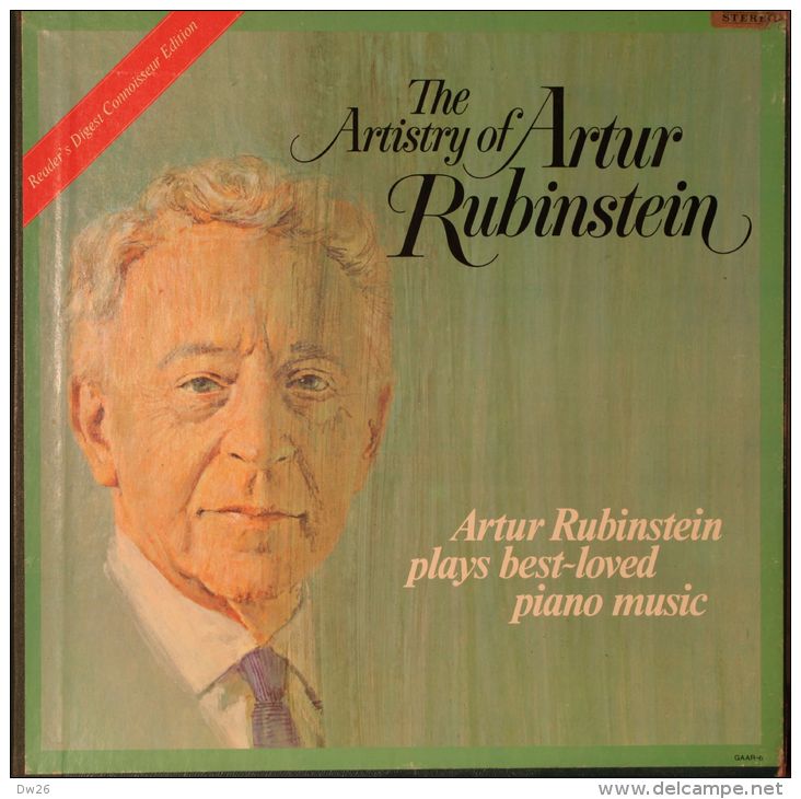 Arthur Rubinstein - Coffret De 6 Disques: Greig, Chopin, Beethoven, Rachmaninov, Brahms, Schumann, Liszt - Classique