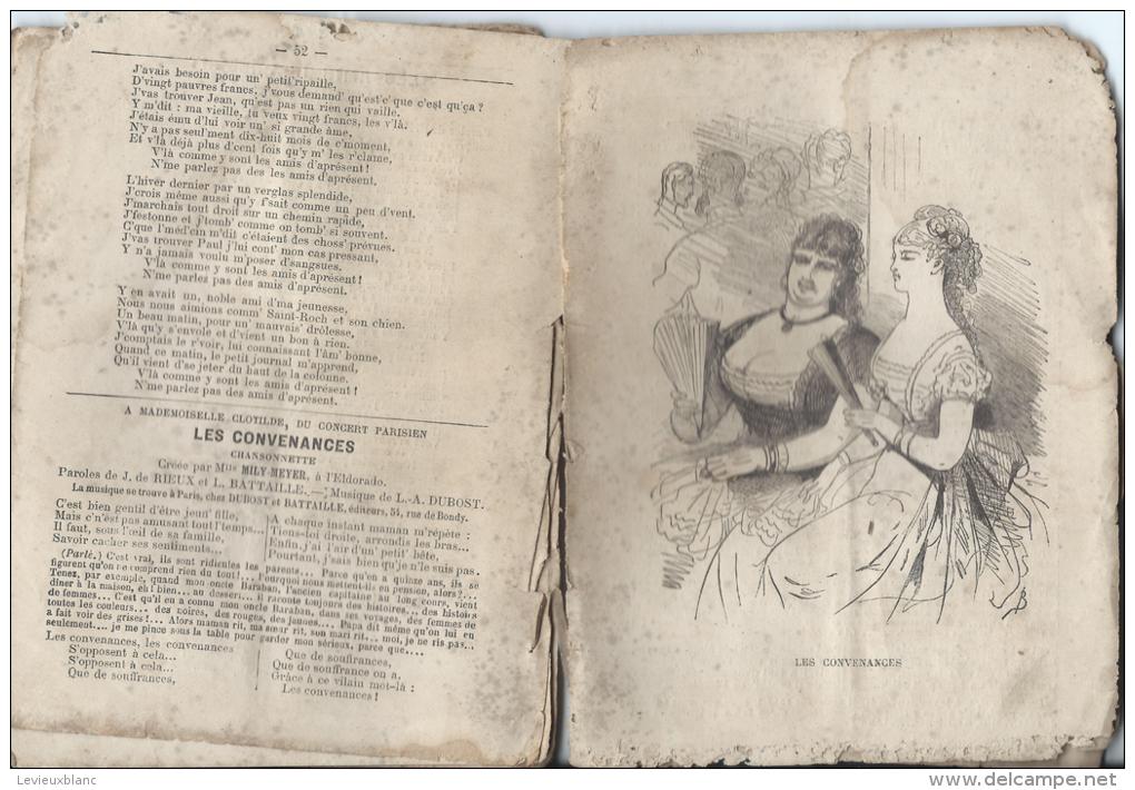 ; Almanach de la  jeune Chanson Française /Répertoire Chantant / Succés populaires / 1878      PART24