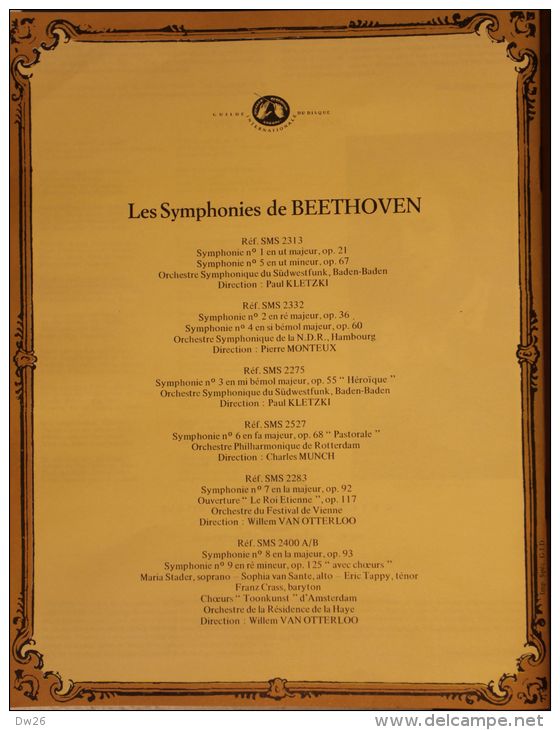Beethoven - Les Symphonies - Coffret De 7 Disques - Classique