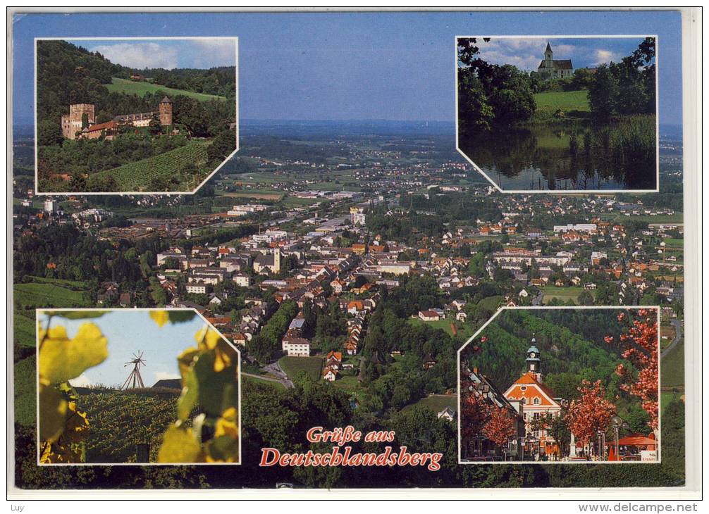 Grüße Aus DEUTSCHLANDSBERG - Panorama, Schilcher-Weingarten, Burg, Ulrichskircherl .... - Deutschlandsberg