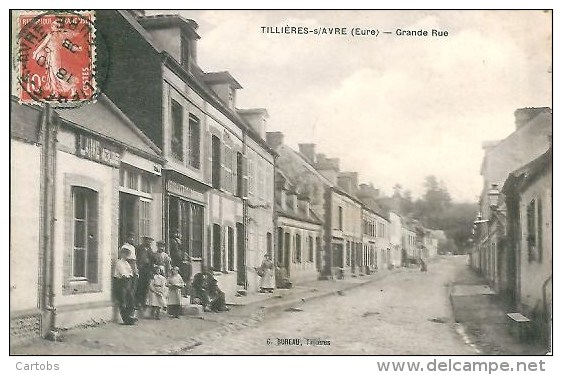 27 TILLIERES-sur-AVRE   Grande Rue - Tillières-sur-Avre