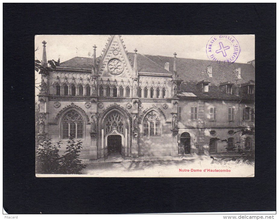 44820     Francia,    Notre-Dame  D"Hautecombe,  VG  1910 - Ruffieux