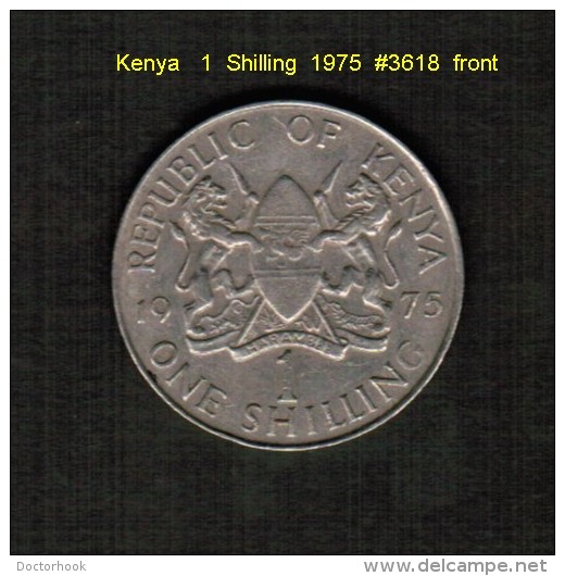 KENYA    1  SHILLING  1975  (KM # 14) - Kenia