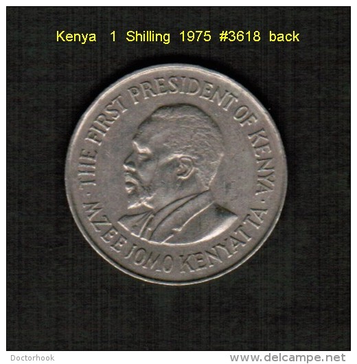 KENYA    1  SHILLING  1975  (KM # 14) - Kenia