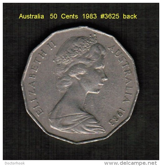 AUSTRALIA    50  CENTS  1983  (KM # 68) - 50 Cents
