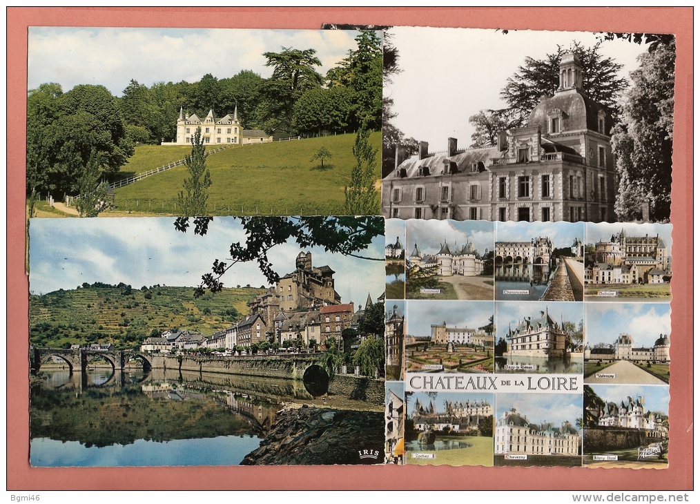 * LOT N°173 De 16  CPM  : Divers Châteaux De France : Voir Tous Les Scans - 5 - 99 Cartes