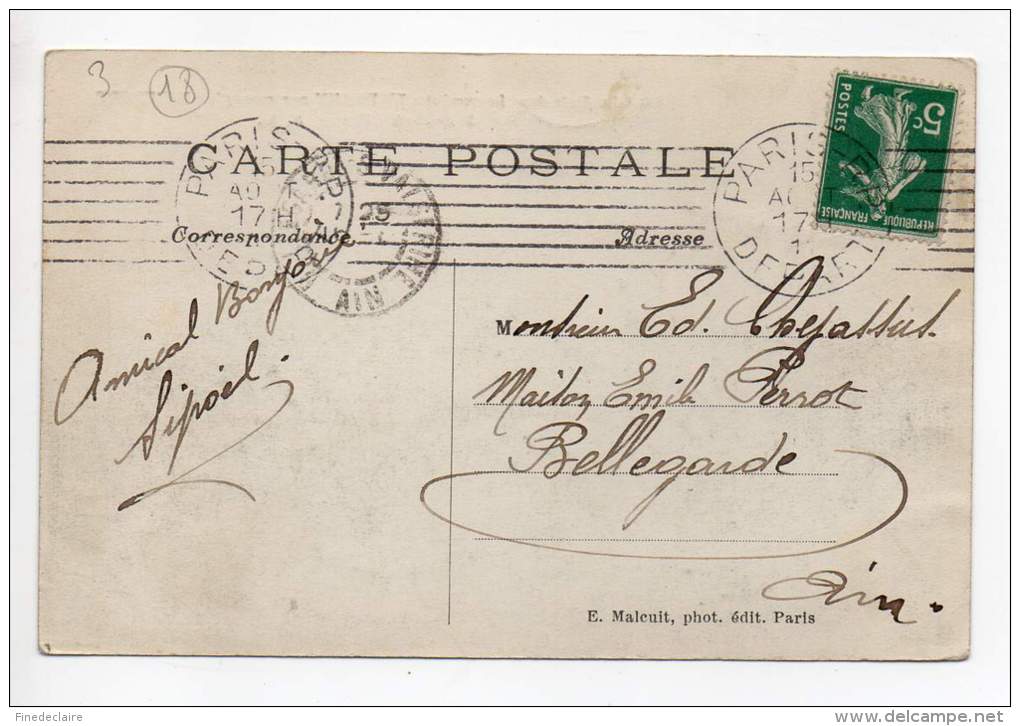 Carte Postale - La Foule Dans Les Enceintes, Veymann Sur Monoplan Nieuport - Edith E. Maleuit - Reuniones