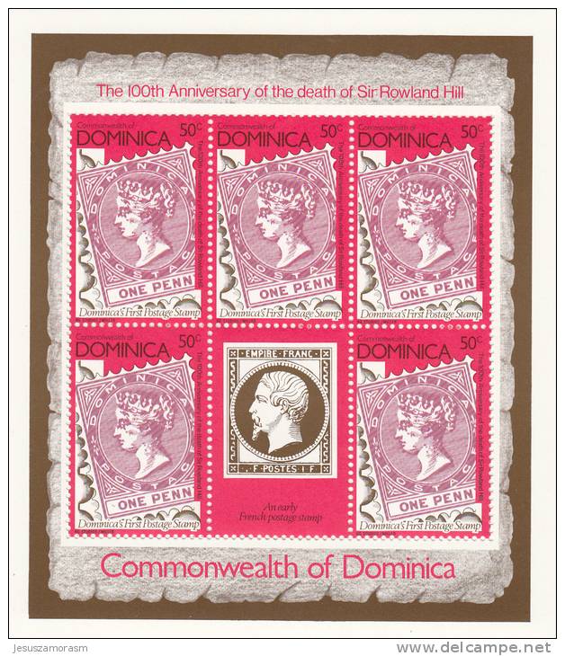 Dominica Nº 595 Al 598 En Minipliegos - Dominica (1978-...)