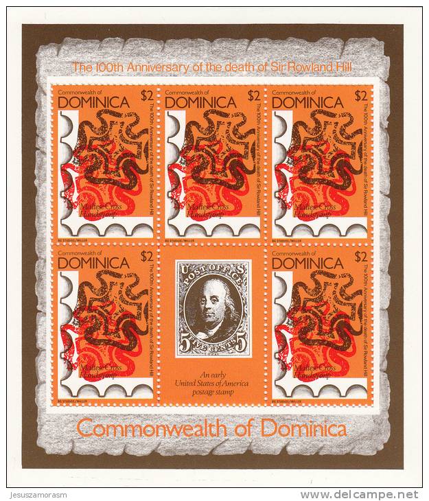 Dominica Nº 595 Al 598 En Minipliegos - Dominique (1978-...)