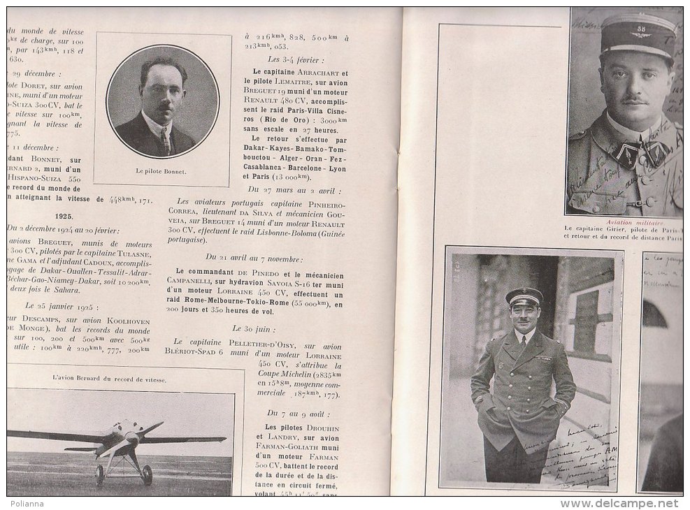 C1281 - LES POMPES .A.MOULET Suppl. Rivista L'AERONAUTIQUE 1928/MOTORI DELL/AVIAZIONE/AVIATORI/A EREI - Aviation