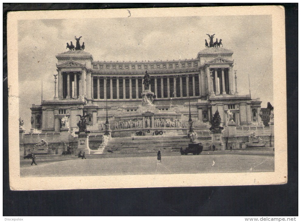 N119 Roma, Monumento A Vittorio Emanuele - Nice Stamp, Bollo Filatelico E Annullo Storia Postale - Altare Della Patria