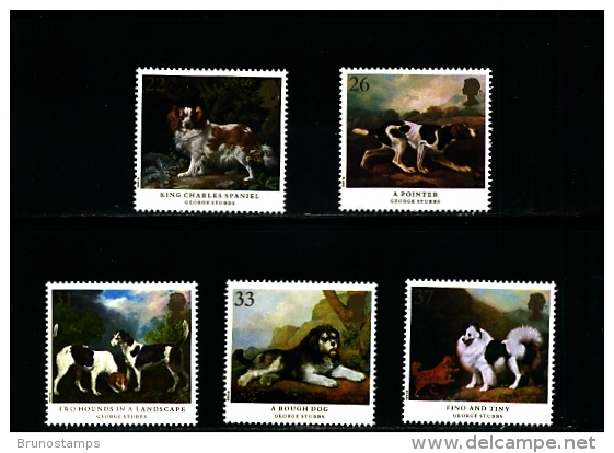 GREAT BRITAIN - 1991  DOGS  SET  MINT NH - Unused Stamps