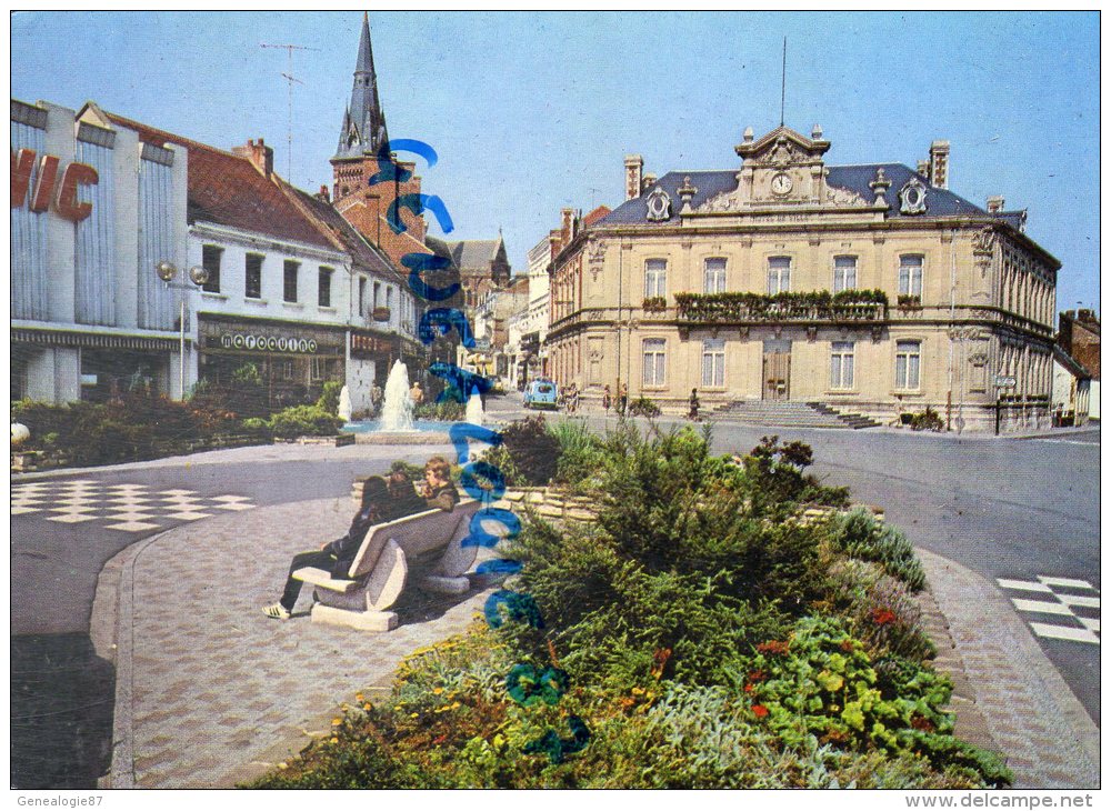 59 - CAUDRY - PLACE DU GENERAL DE GAULLE - Caudry