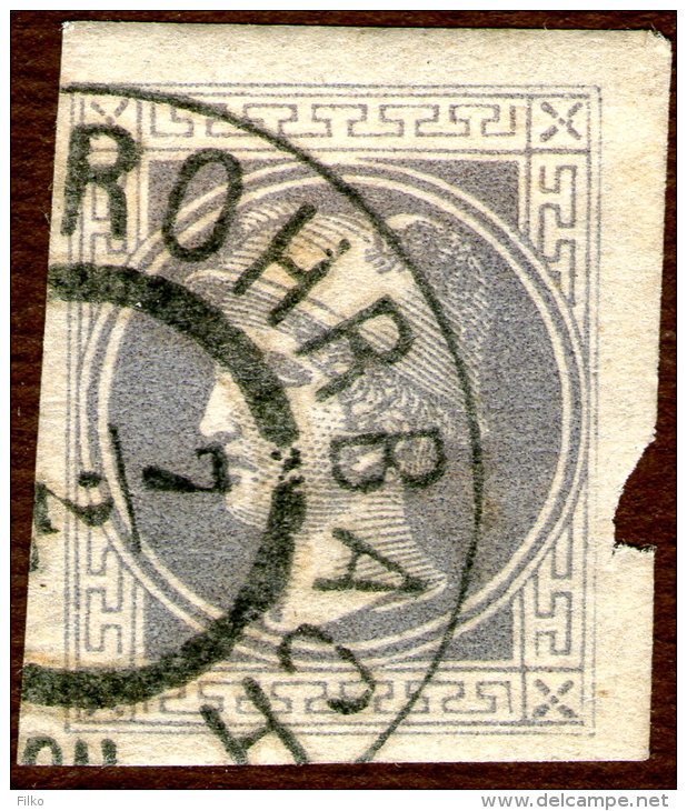 Austria,1867,newspaper Stamp,cancell:Rohrbach,7/2,as Scan - Zeitungsmarken