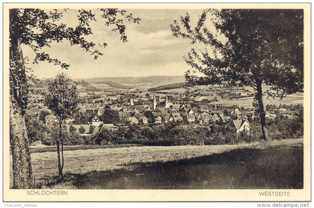 Schlüchtern, Westseite, Ca. 20er Jahre - Schluechtern