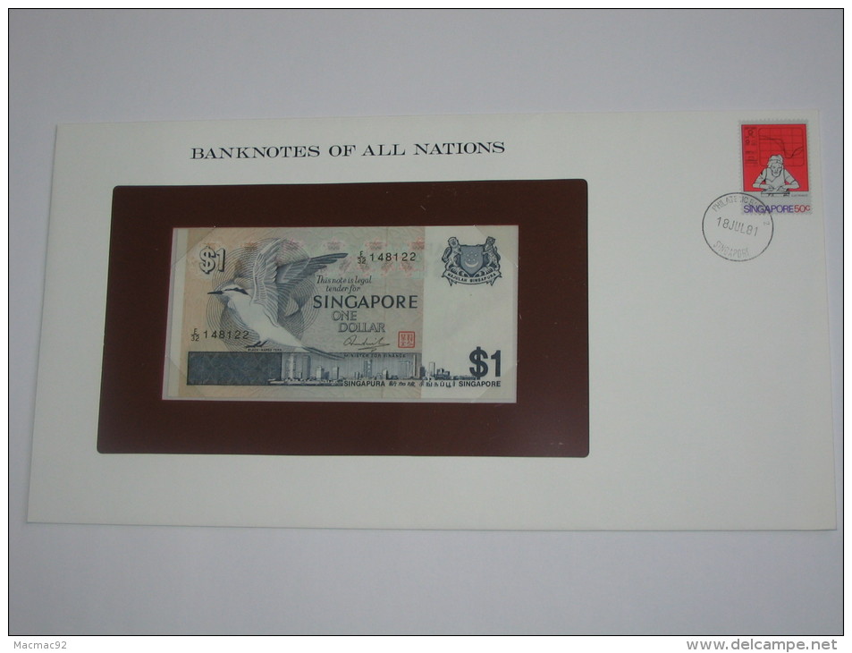 1 One Dollar - SINGAPORE  - Billet Neuf - UNC  !!! **** ACHAT IMMEDIAT *** - Singapur