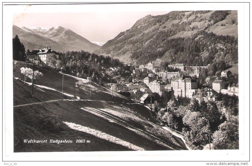 Österreich - Badgastein - Bad Gastein An Der Tauernbahn - 1948 - Bad Gastein