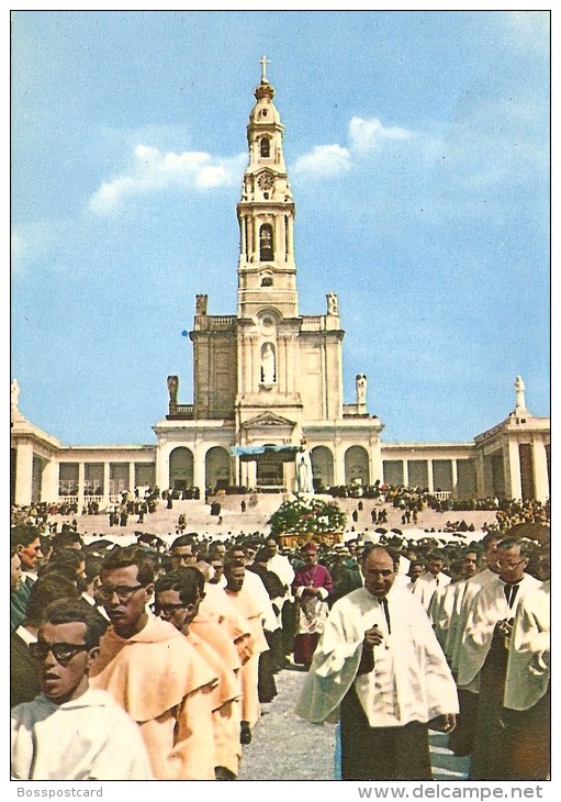 Fátima - Procissão Com A Imagem De Nossa Senhora - Santarem