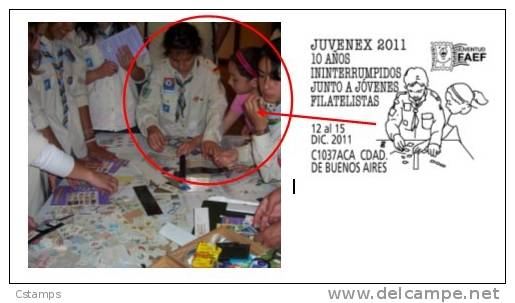 Scout - Juvenex 2011 - Scouts Realizando Talleres  12 Al 15/12/2011-  Argentina - Mat. Esp. (#1) - Otros & Sin Clasificación