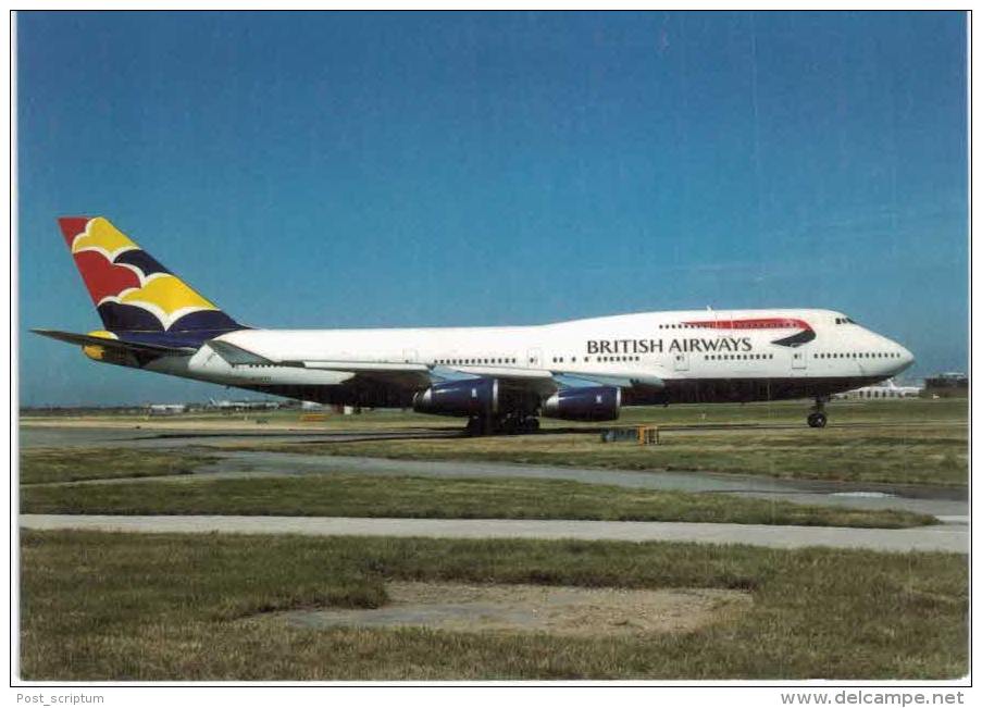 Thème -  Avion - Scot Air 05 - Boeing 757-436 - British Airways - London LHR 8/98 - 1946-....: Moderne