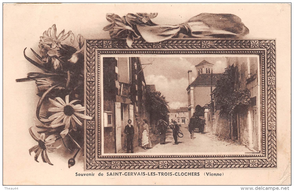 ¤¤  -  Souvenir De  SAINT-GERVAIS-les-TROIS-CLOCHERS    -  ¤¤ - Saint Gervais Les Trois Clochers