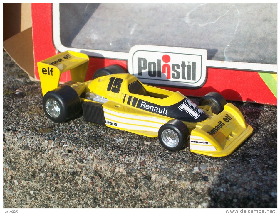 POLISTIL - RENAULT RS 01  F1 Auto Di JABUILLE  AVEC SA  BOITE   Scala 1/40 - Polistil