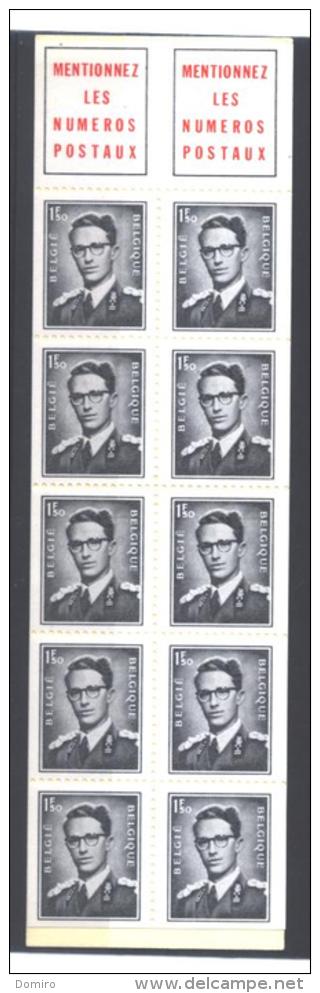 BE B3-VL4 **   (MNH)   "Mèche Blanche" - 1961-1990