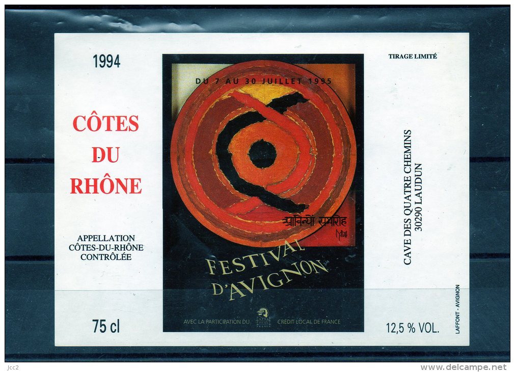 COTE DU RHONE - Festival D´Avignon 1994 - Art