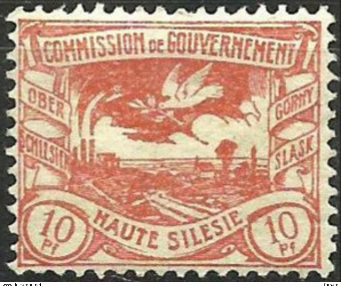 HAUTE SILESIE..1920..Michel # 16...MH. - Unused Stamps