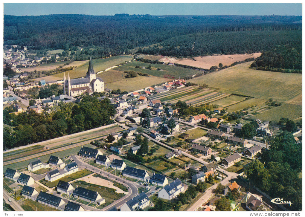 ST MARTIN DE BOSCHERVILLE Vue Aerienne - Saint-Martin-de-Boscherville