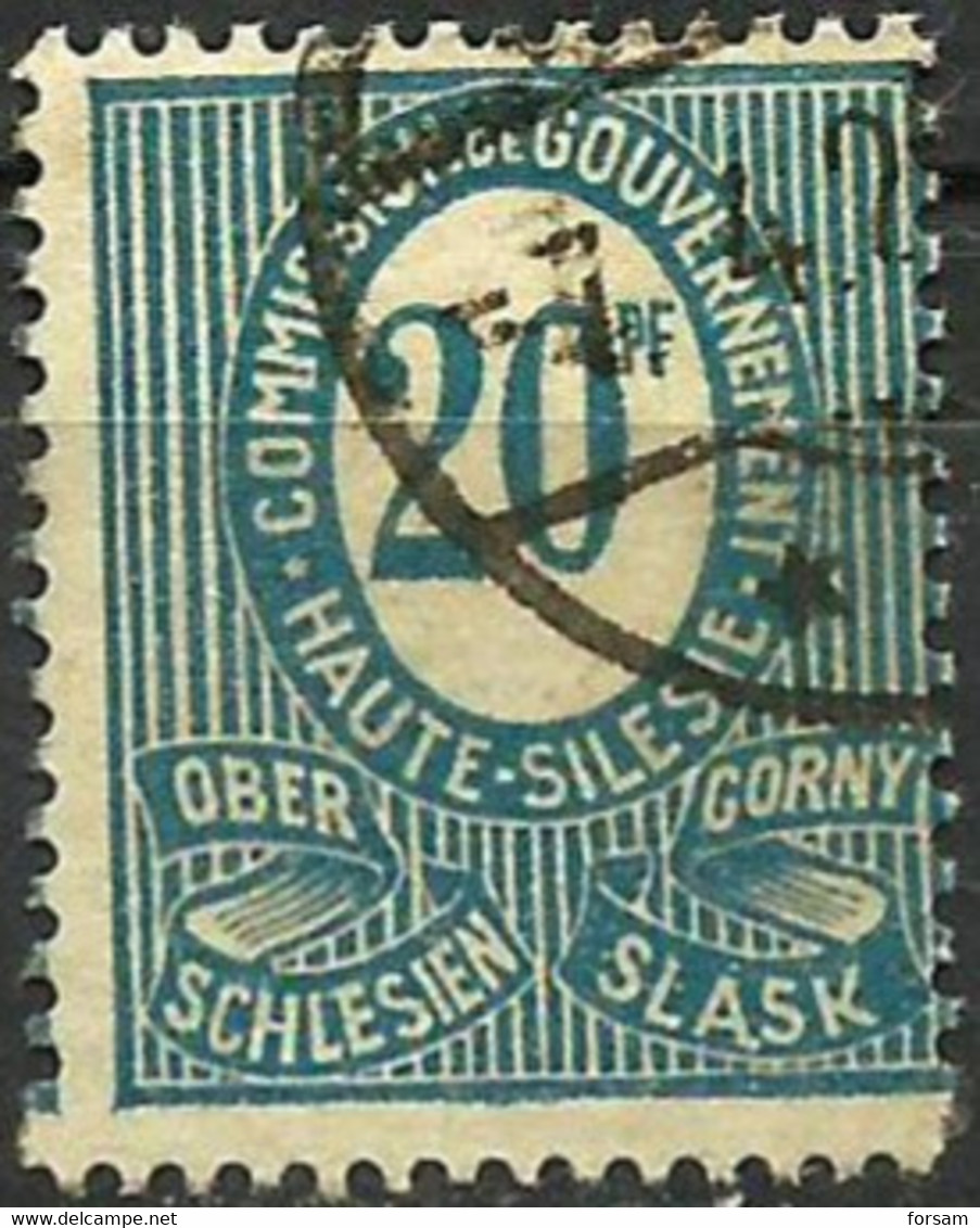 HAUTE SILESIE..1920..Michel # 6...used. - Used Stamps