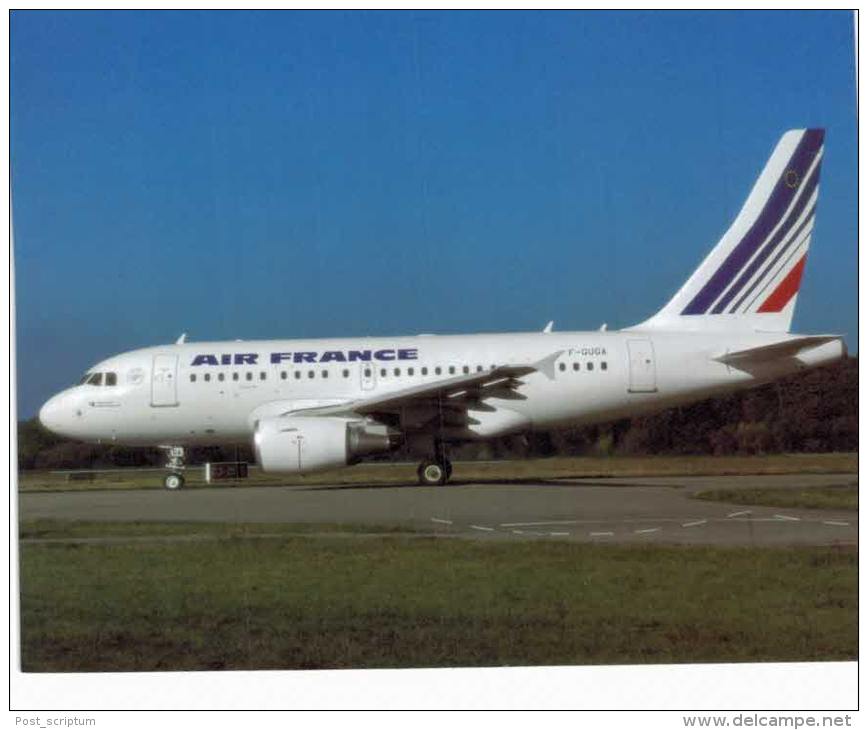 Thème -  Avion -  Collection Vilain G443 - Série Limitée à 500 Ex. - Air France A318 111 - Nantes 2003 - 1946-....: Moderne