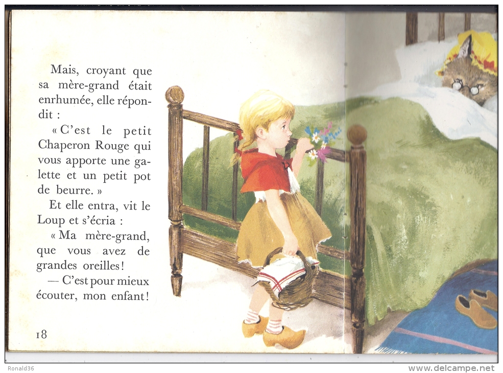 Livre Paul DURAND LE PETIT CHAPERON ROUGE D'après Charles Perrault , Coq D'or / Loup Fillette Forêt Mode - Cuentos