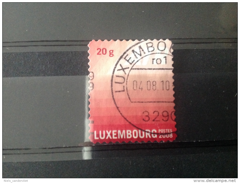 Luxemburg - Gekleurde Banen (ATR) 2008 - Used Stamps