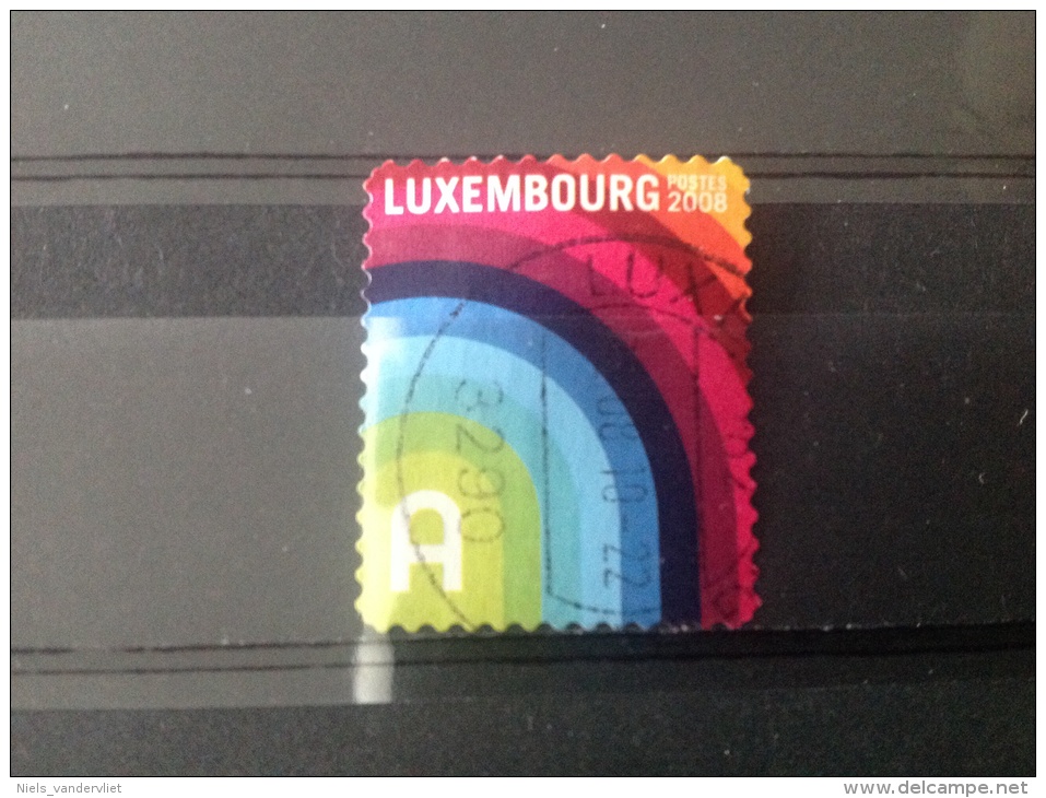 Luxemburg - Gekleurde Banen (A) 2008 - Usados