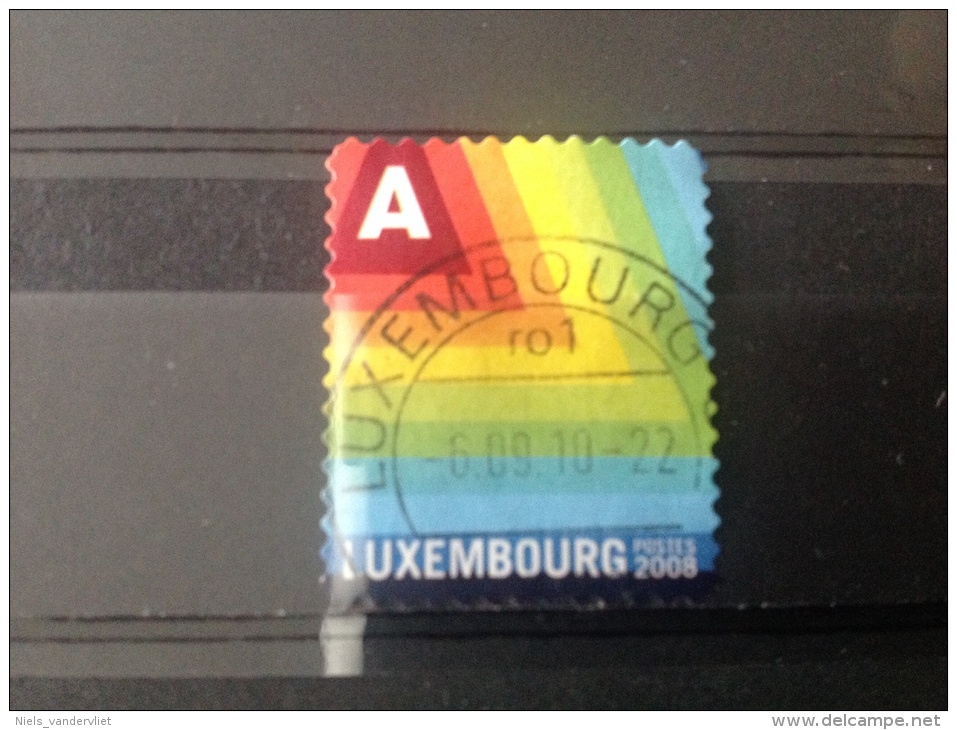 Luxemburg - Gekleurde Banen (A) 2008 - Used Stamps