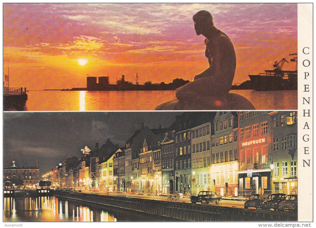 Dinamarca--Copennhagen--1978--Lan Gelinie--The Little Mermaid--a, Aude, Francia - Dinamarca