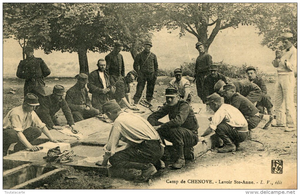 CPA 21 CAMP DE CHENOVE LAVOIR STE ANNE - Chenove